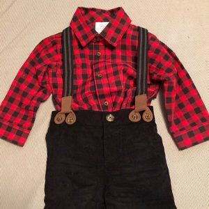 Infant matching outfit